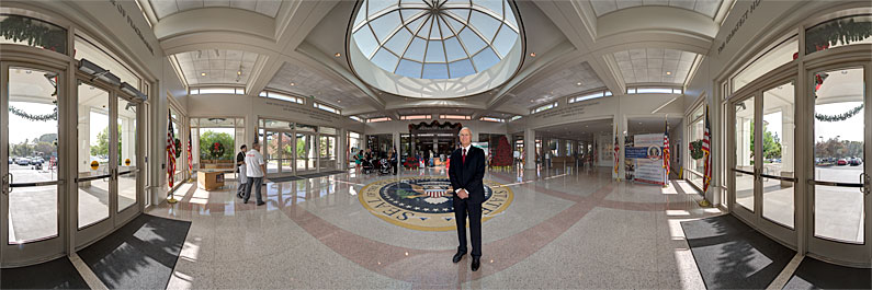 Jeff Donfeld at the Nixon Presidential Library