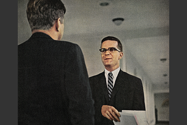 Ted Sorensen with JFK