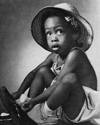 Denise McNair as a young girl