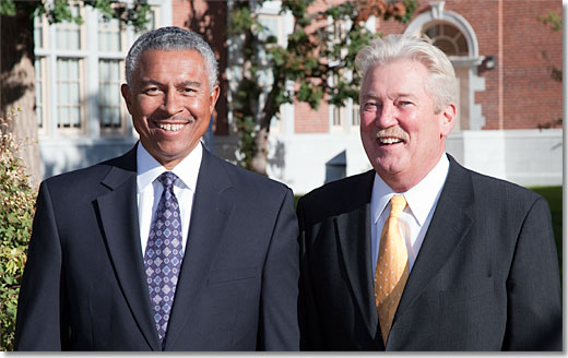 Chuck Williams and David Babbs, Sept. 11, 2011